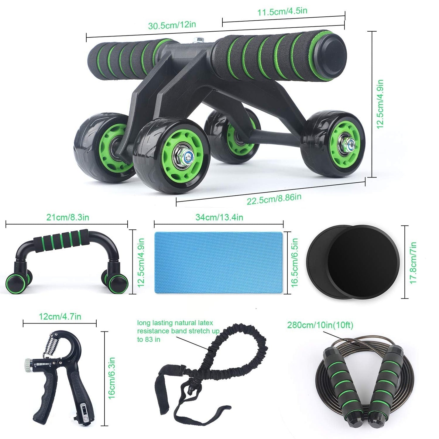 Akros 10-in-1 Fitness Kit